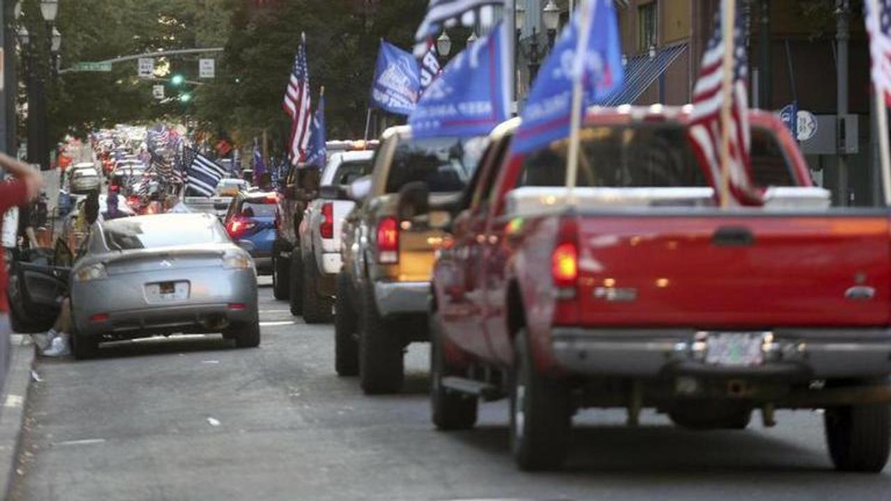 Trump supporters, counter-protesters clash in Portland