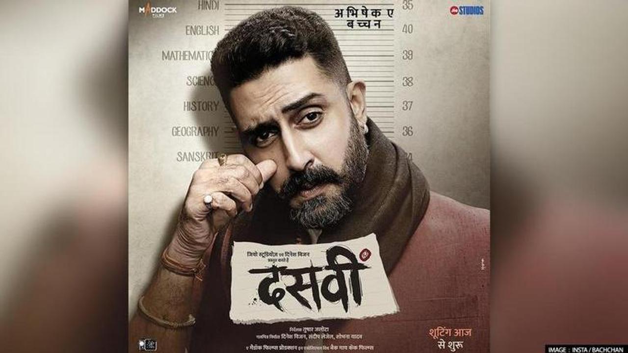 Dasvi, Abhishek Bachchan, Abhishek Bachchan's first look from Dasvi, Dasvi OTT release, Dasvi release date