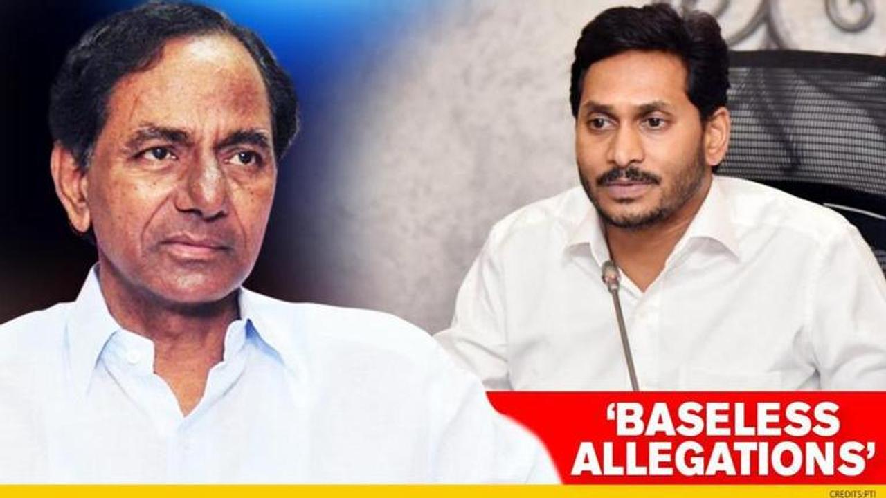 KCR enraged at Andhra Pradesh government for hullabaloo over projects underway