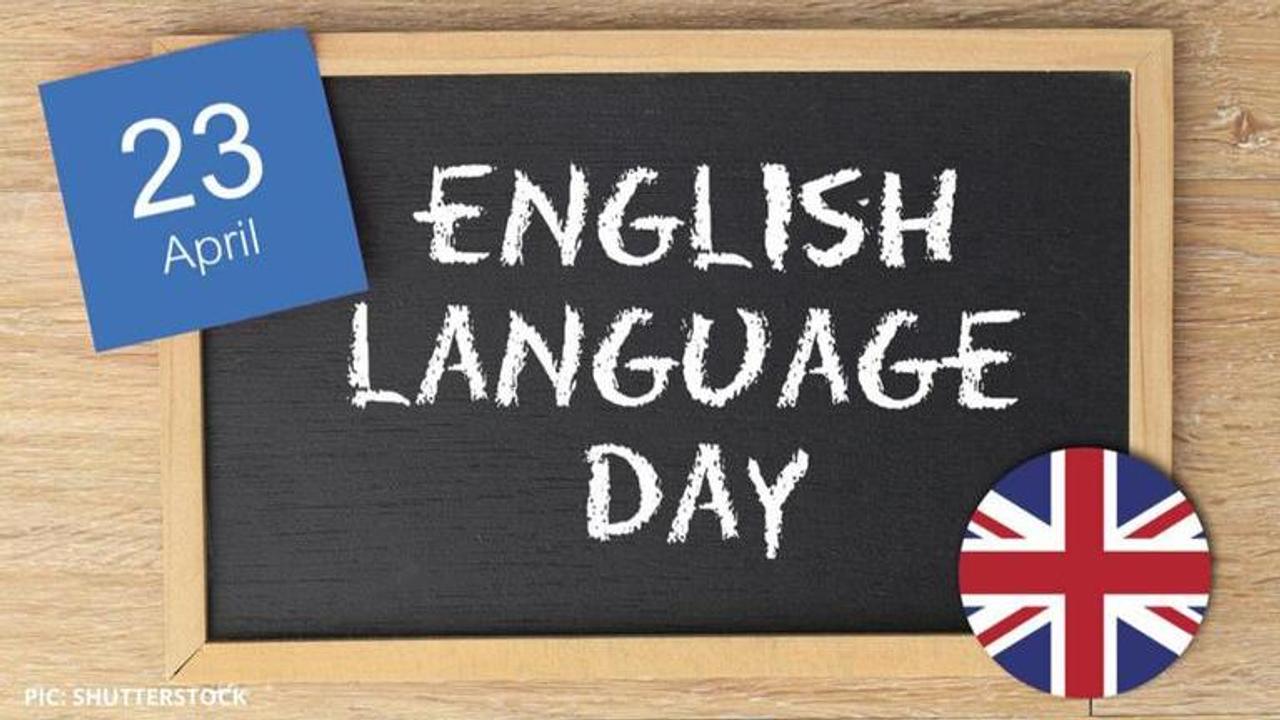 world english language day images