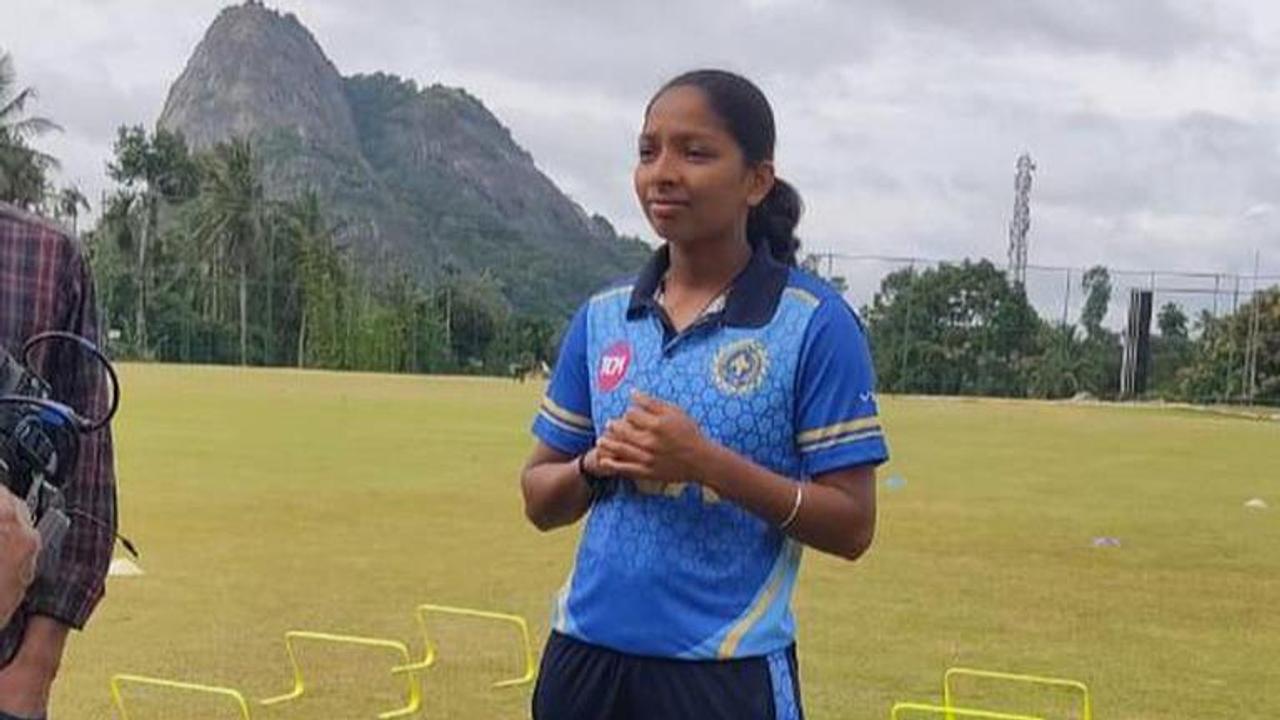 Minnu Mani, a girl belonging to the Kurichiya tribe in Kerala