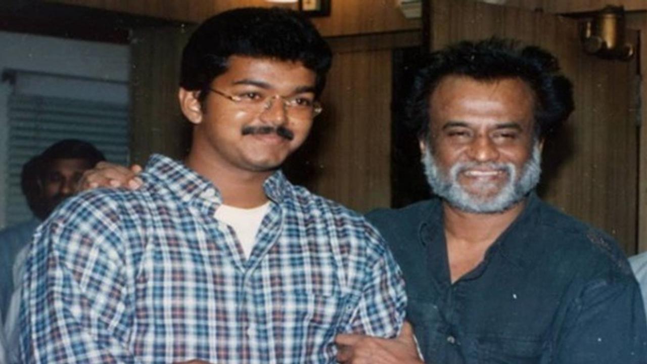 Rajinikanth and Vijay Thalapathy