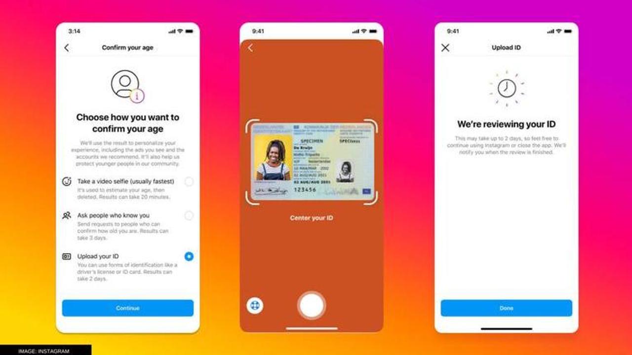 Instagram introduces video selfie and social vouching as new options to verify users' age