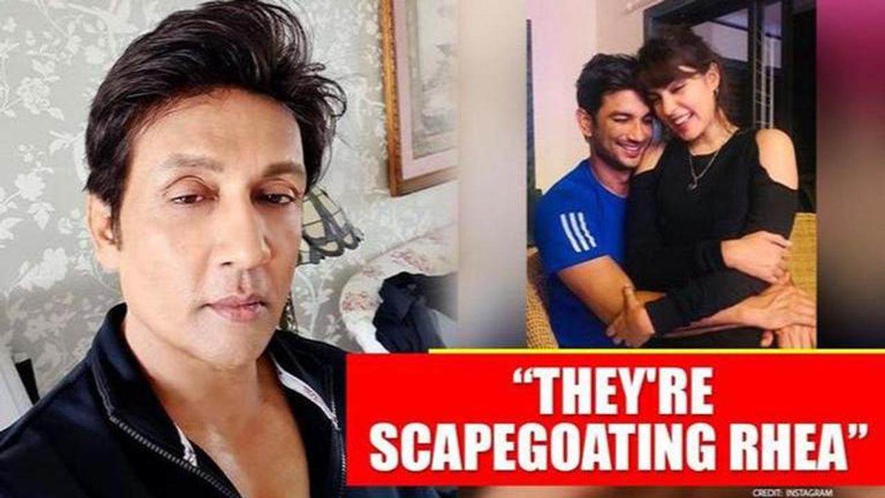 Sushant case: Shekhar Suman says 'real culprits' hiding behind Rhea, seeks their arrest