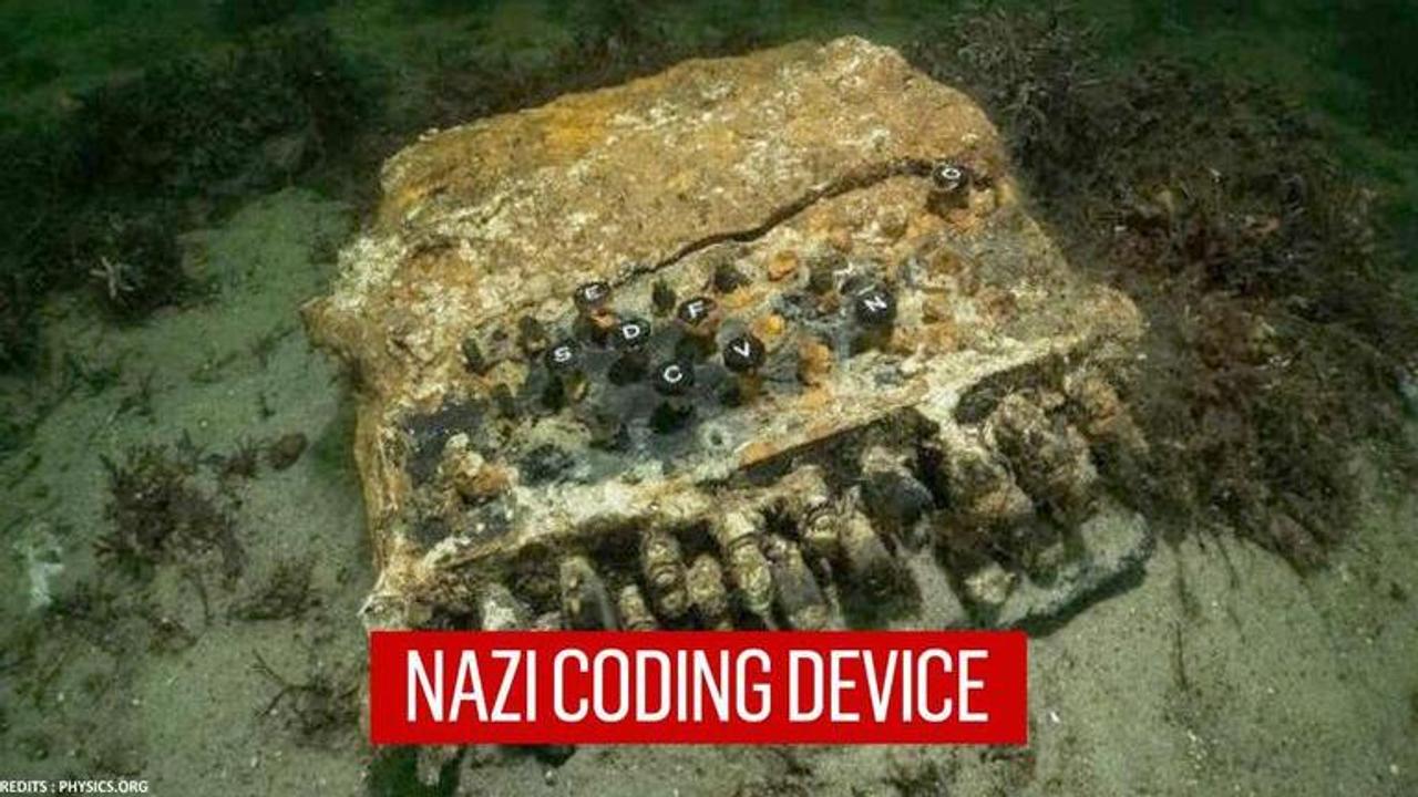 Nazi era Enigma coding machine found by divers in Baltic Sea | Read