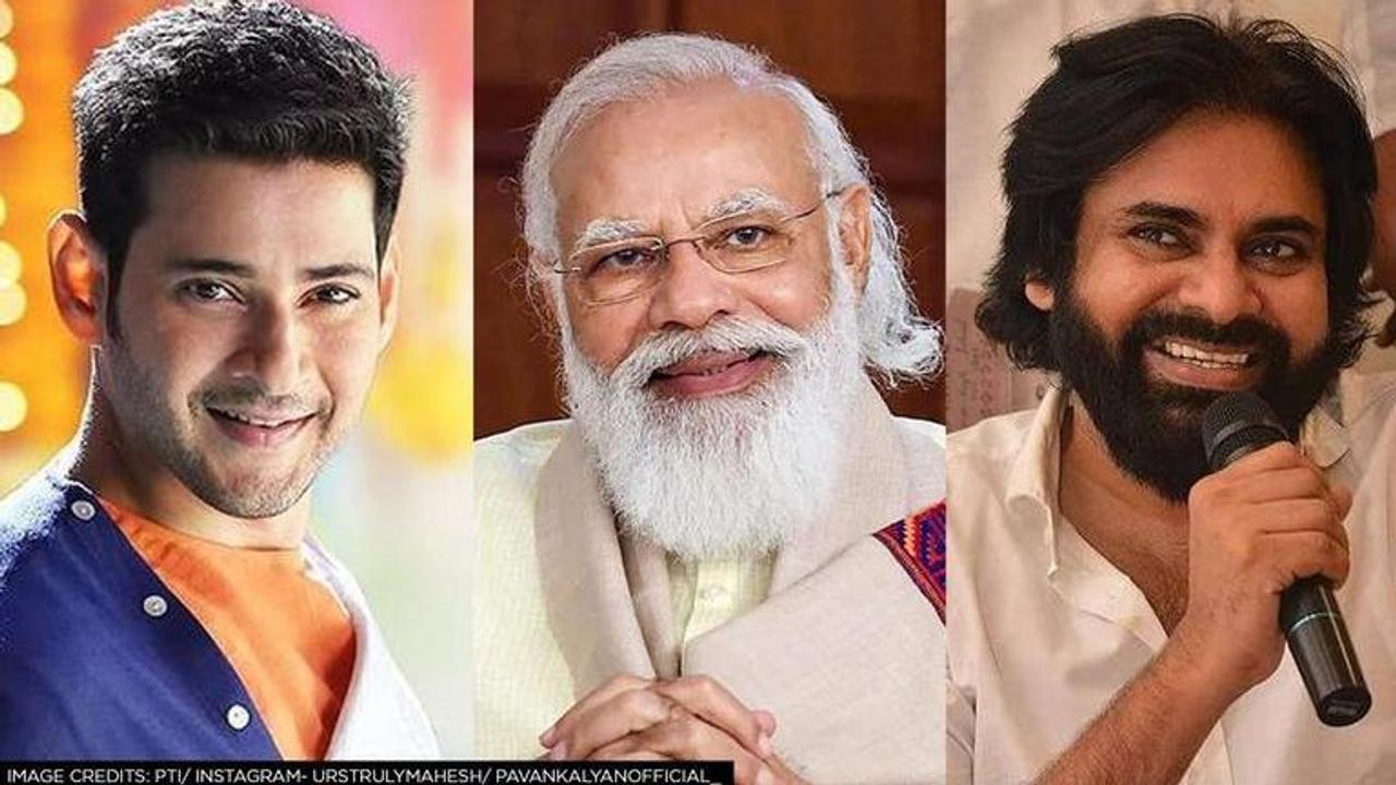 Mahesh Babu, PM Modi, Pawan kalyan