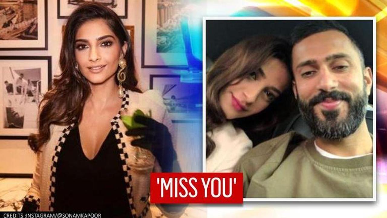 Sonam Kapoor misses Anand Ahuja after going on solo date; gets lovely reaction from hubby