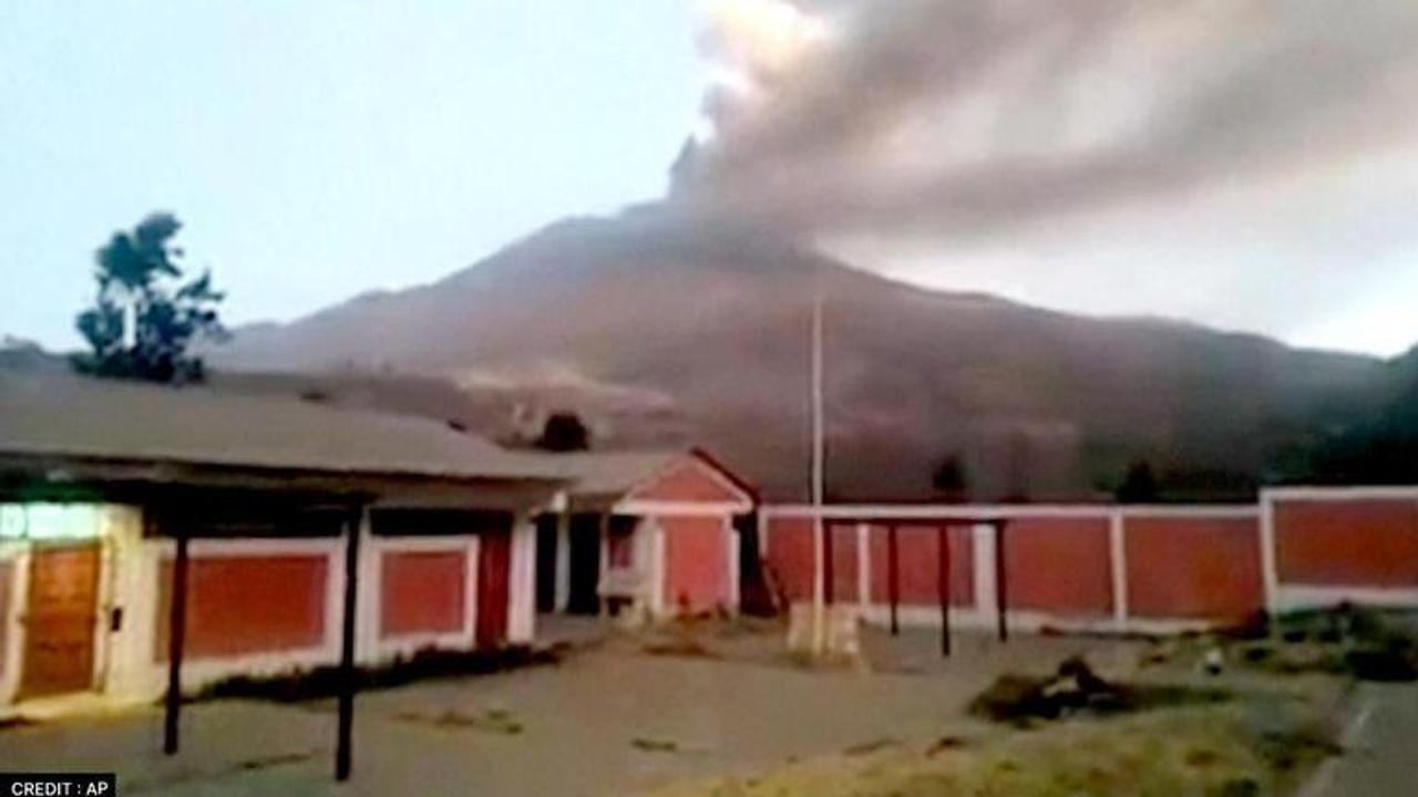 peru ubinas volcano