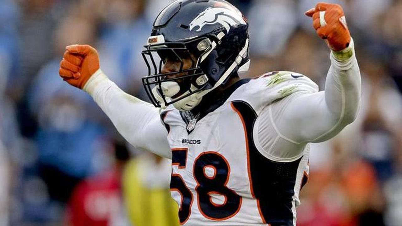 Broncos star polishing both his deejay and pass rush skills