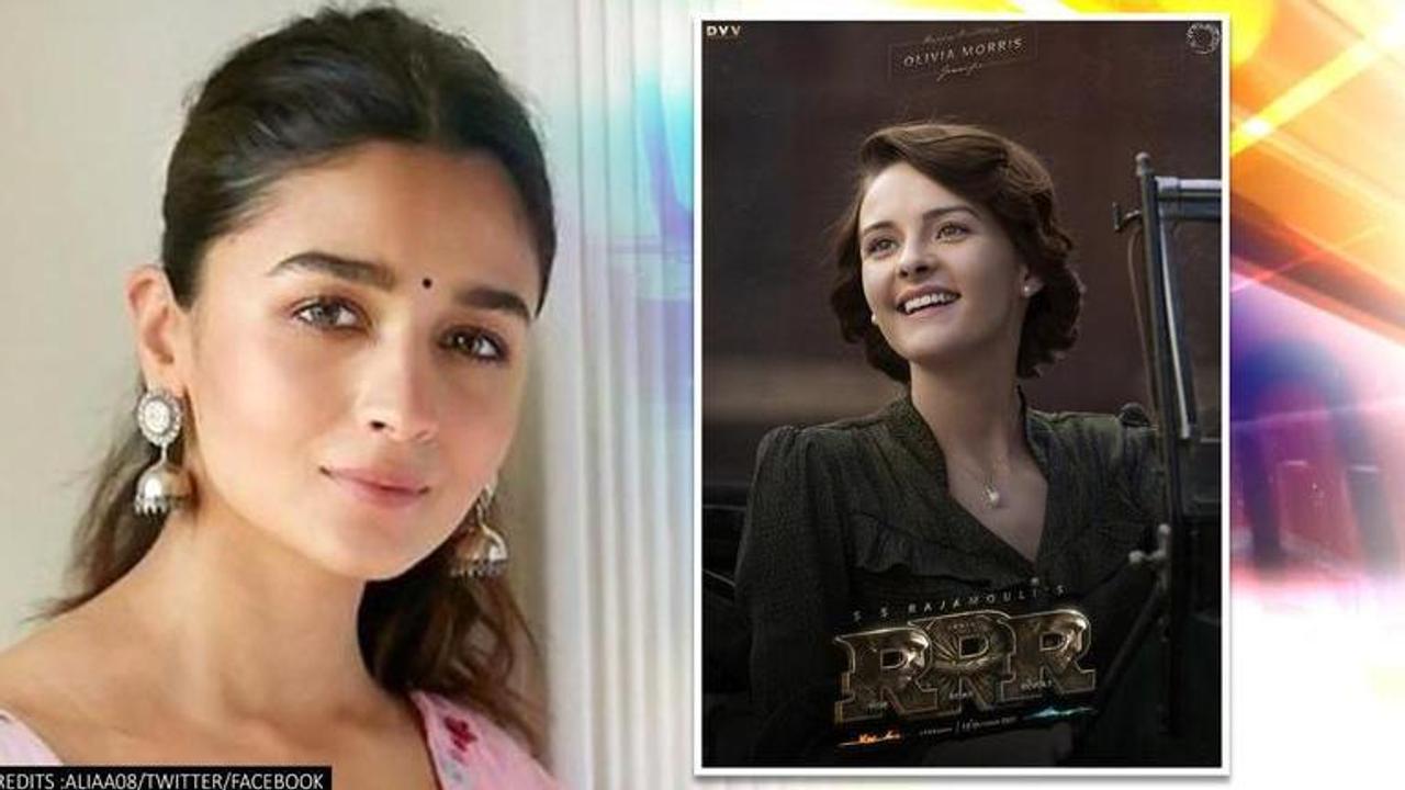 Alia Bhatt extends birthday wishes to 'RRR' co-star Olivia Morris, shares her first look