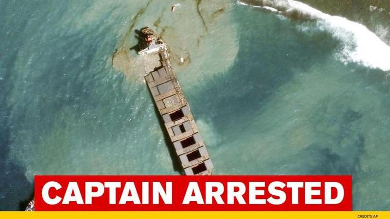 Captain of Japanese ship arrested