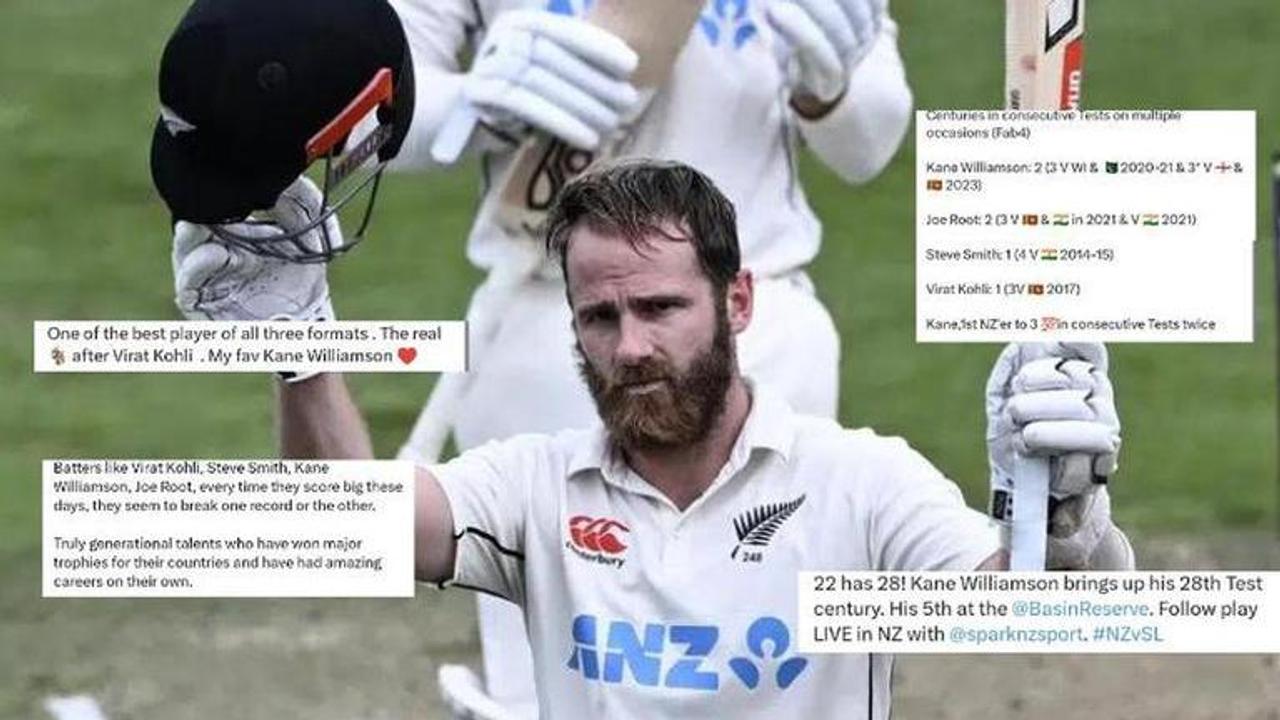 Kane Williamson scores his 6th double ton