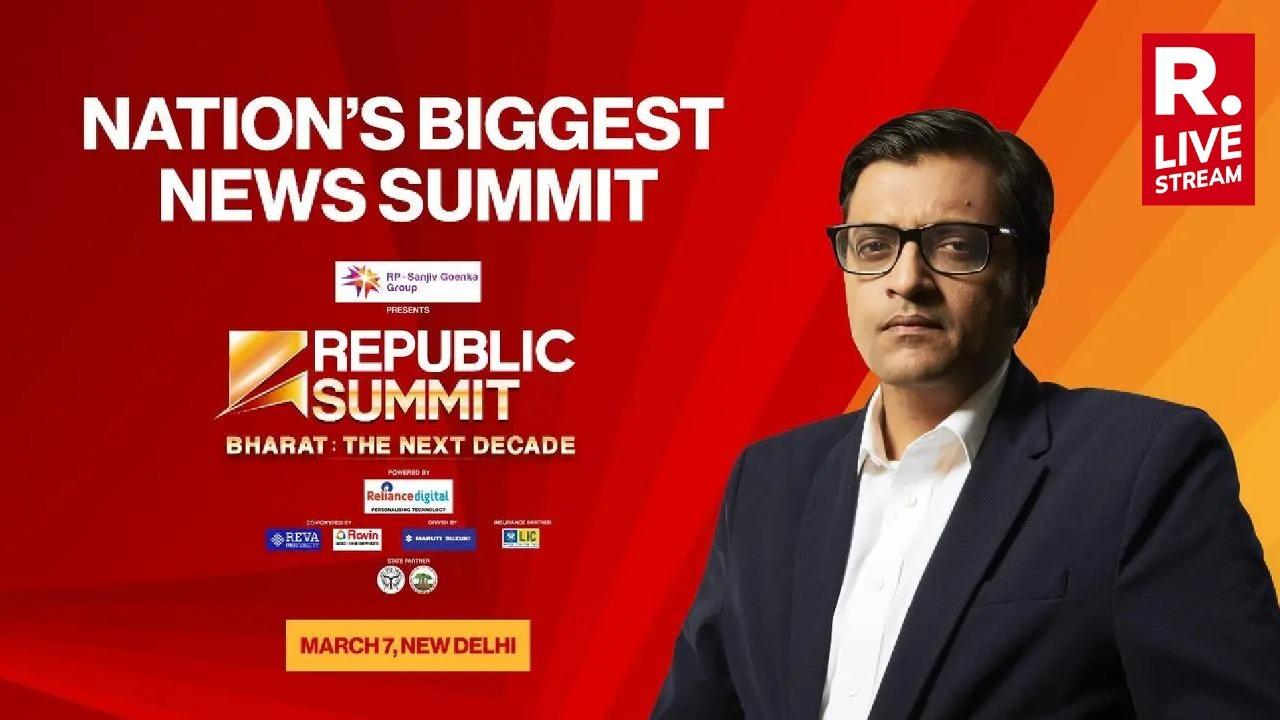 Republic Summit LIVE telecast