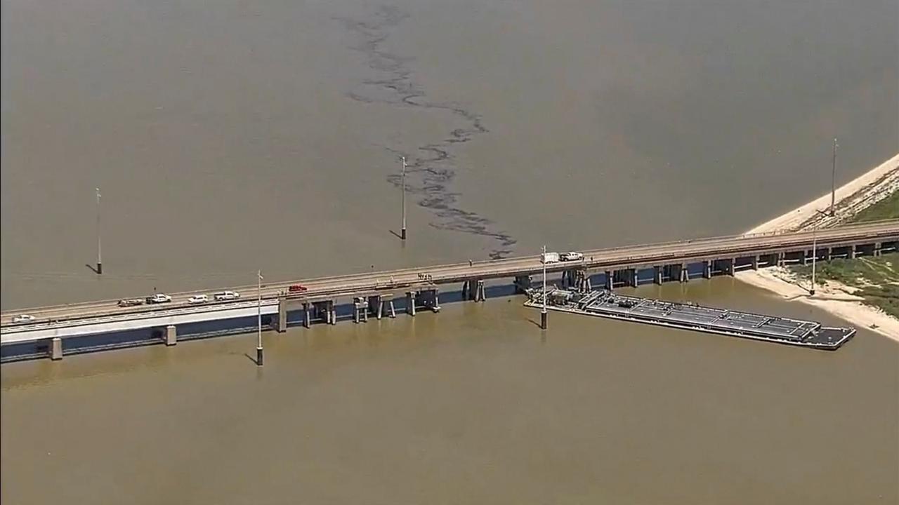  A bridge that leads to Pelican Island, located just north of Galveston, was hit by a barge around 9:30 a.m., said Ronnie Varela, with the Galveston’s Office of Emergency Management.