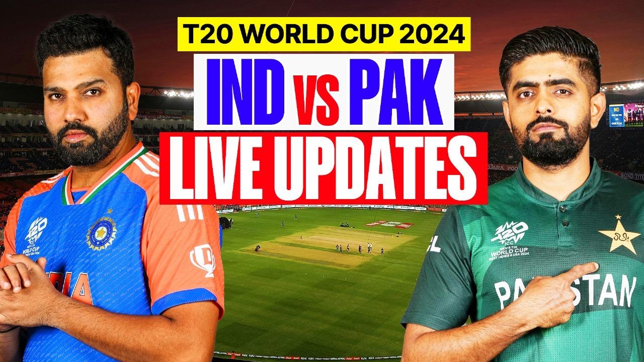 India vs Pakistan T20 World Cup match: Live Score and Updates