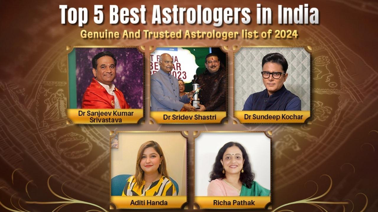 Top 5 Best Astrologers in India - Genuine And Trusted Astrologer list of 2024