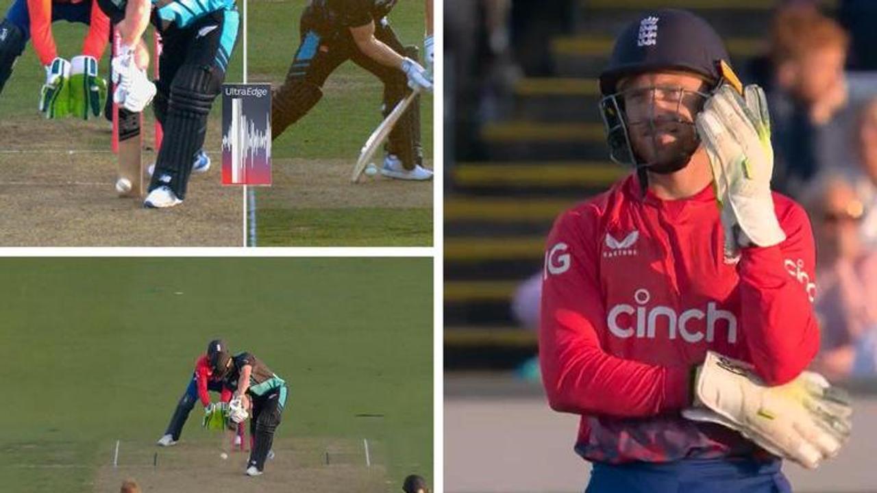 WATCH | England's bizarre DRS review vs New Zealand in 1st T20I leaves netizens in splits