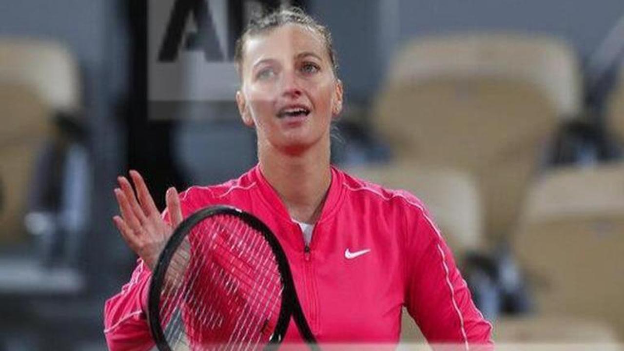 Emotions flood back for Kvitova as she reaches quarterfinals