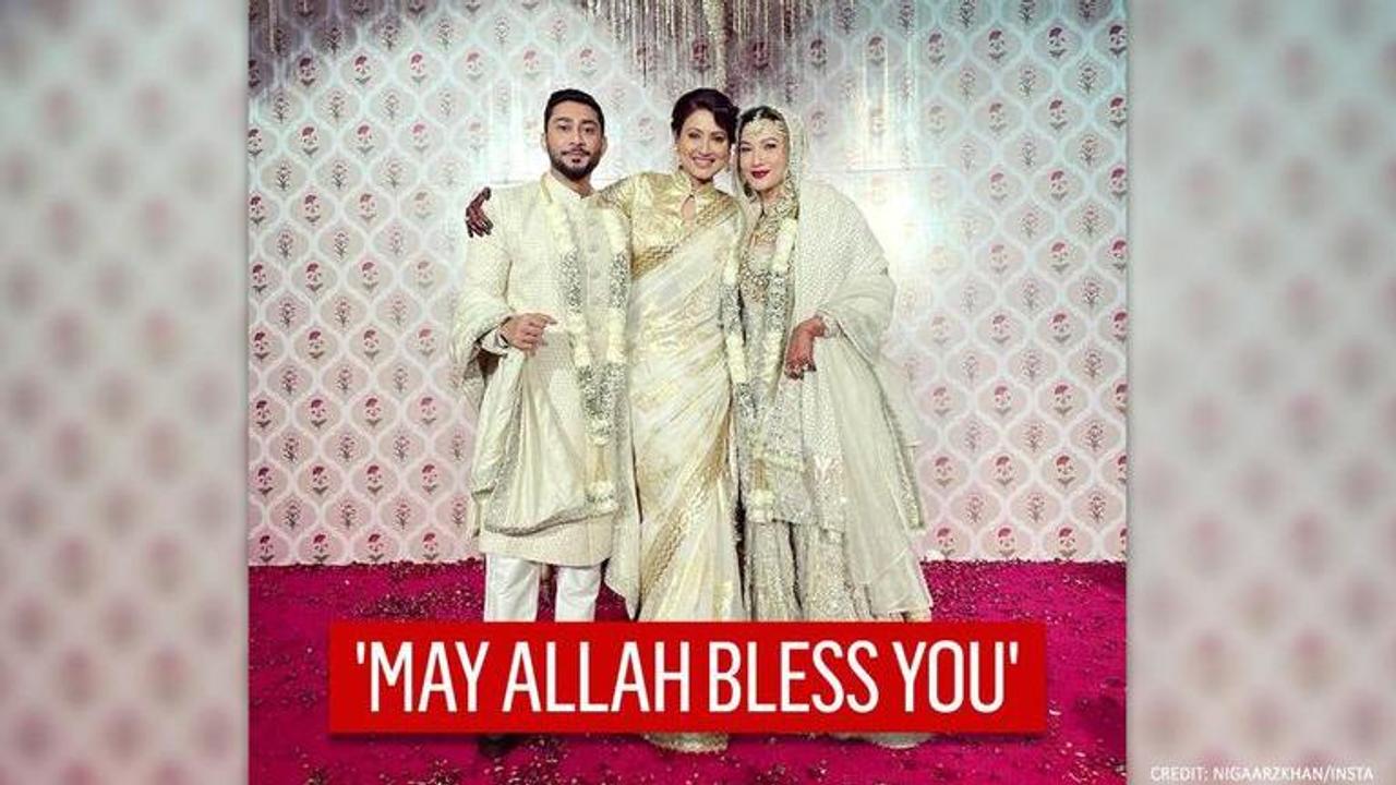 Nigaar Khan showers love on Gauahar and Zaid, says 'So many duas to these loving soul'