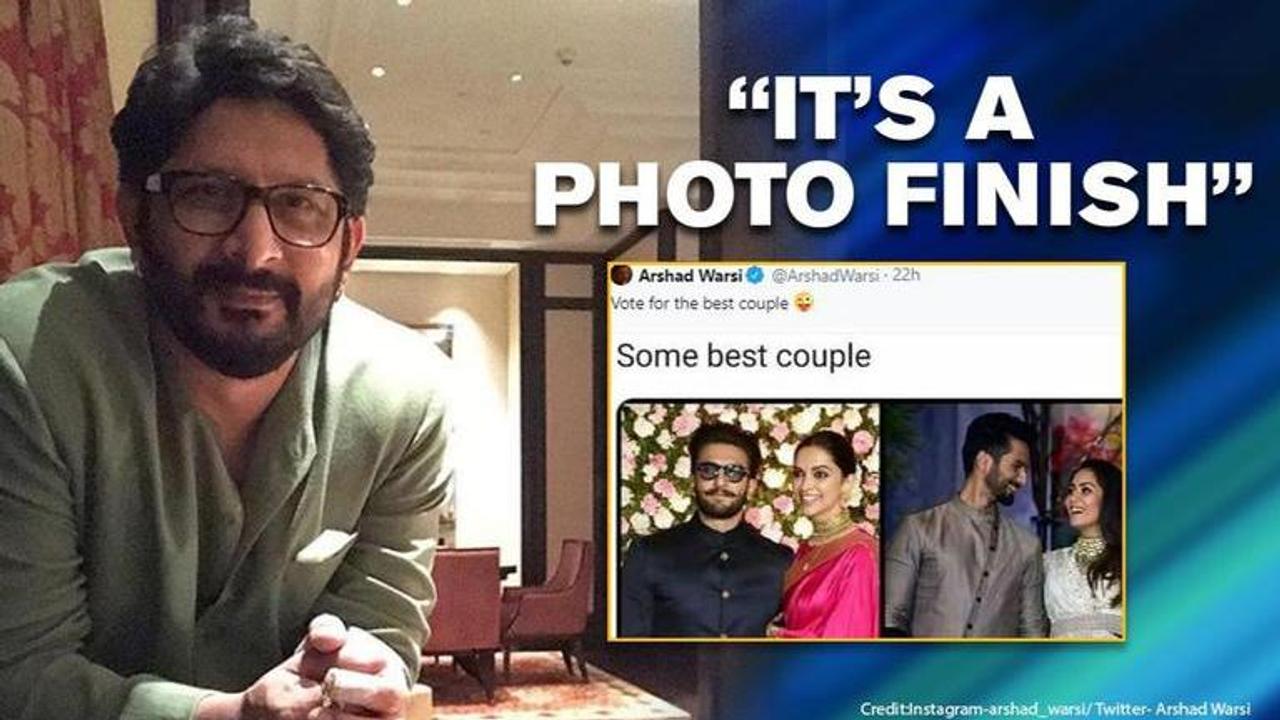 Arshad Warsi posts 'vote for best couple' pic; Deepveer, Saifeena beaten by unusual couple