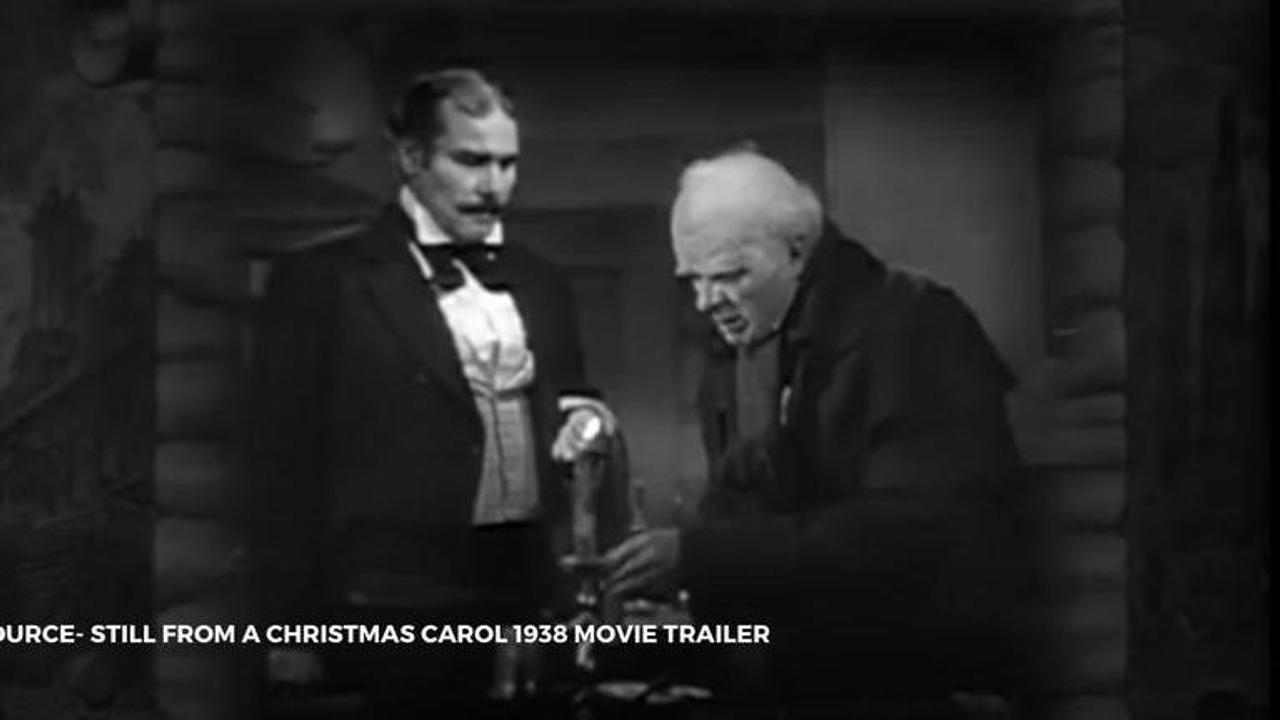 a christmas carol 1938 cast