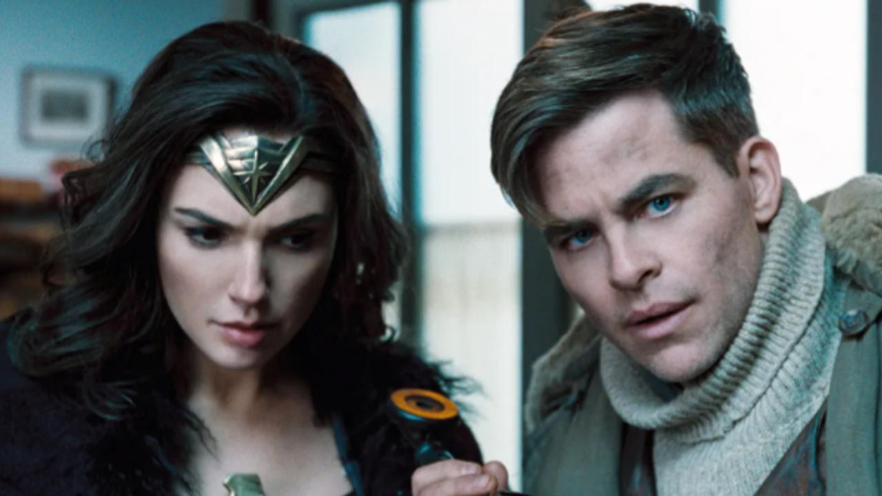 Gal Gadot and Chris Pine in Wonder Woman