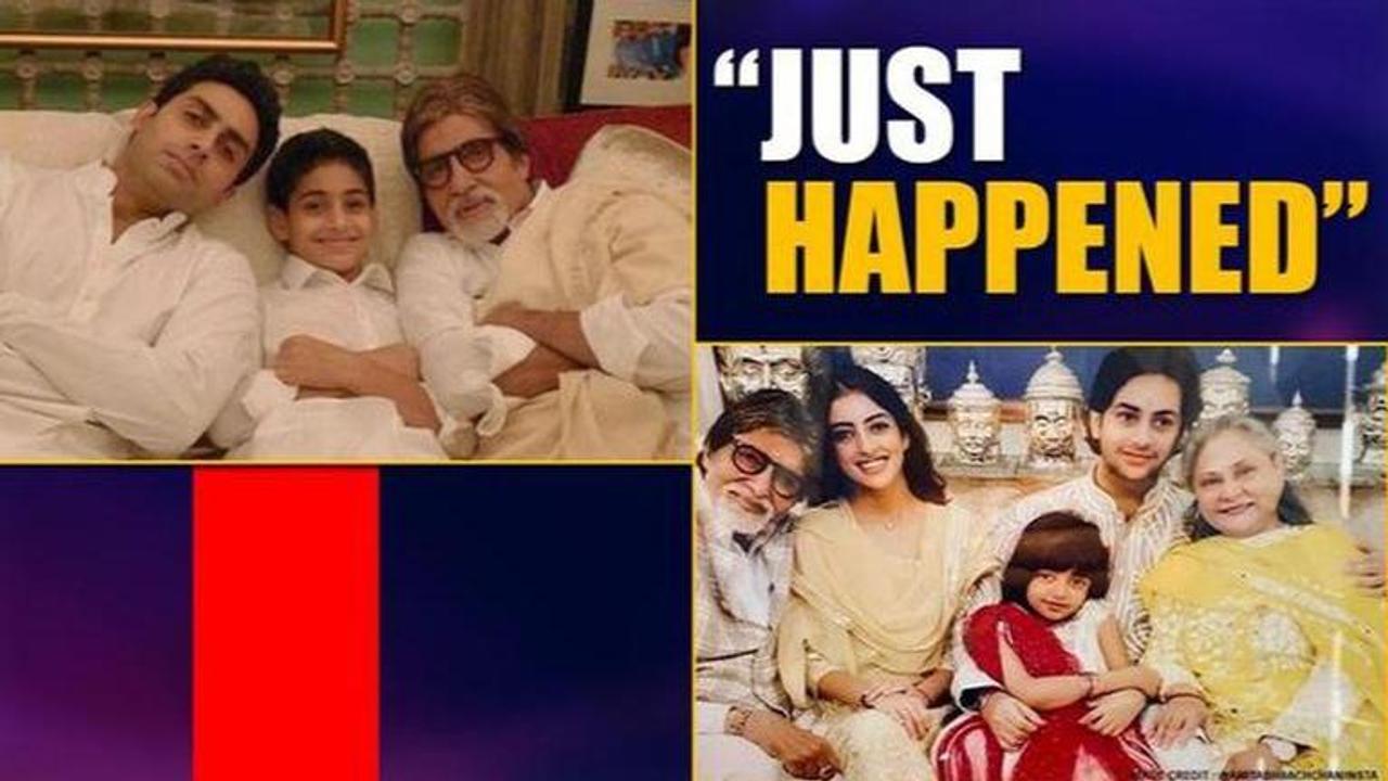 Amitabh Bachchan posts pics with grandkids, makes 2 observations & lack of reason for it