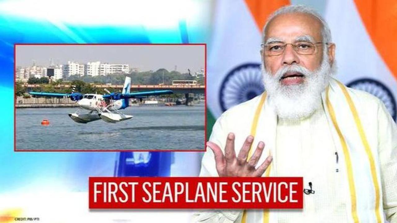 PM Modi to inaugurate India's 1st seaplane service on Oct 31, to be operated by Spicejet