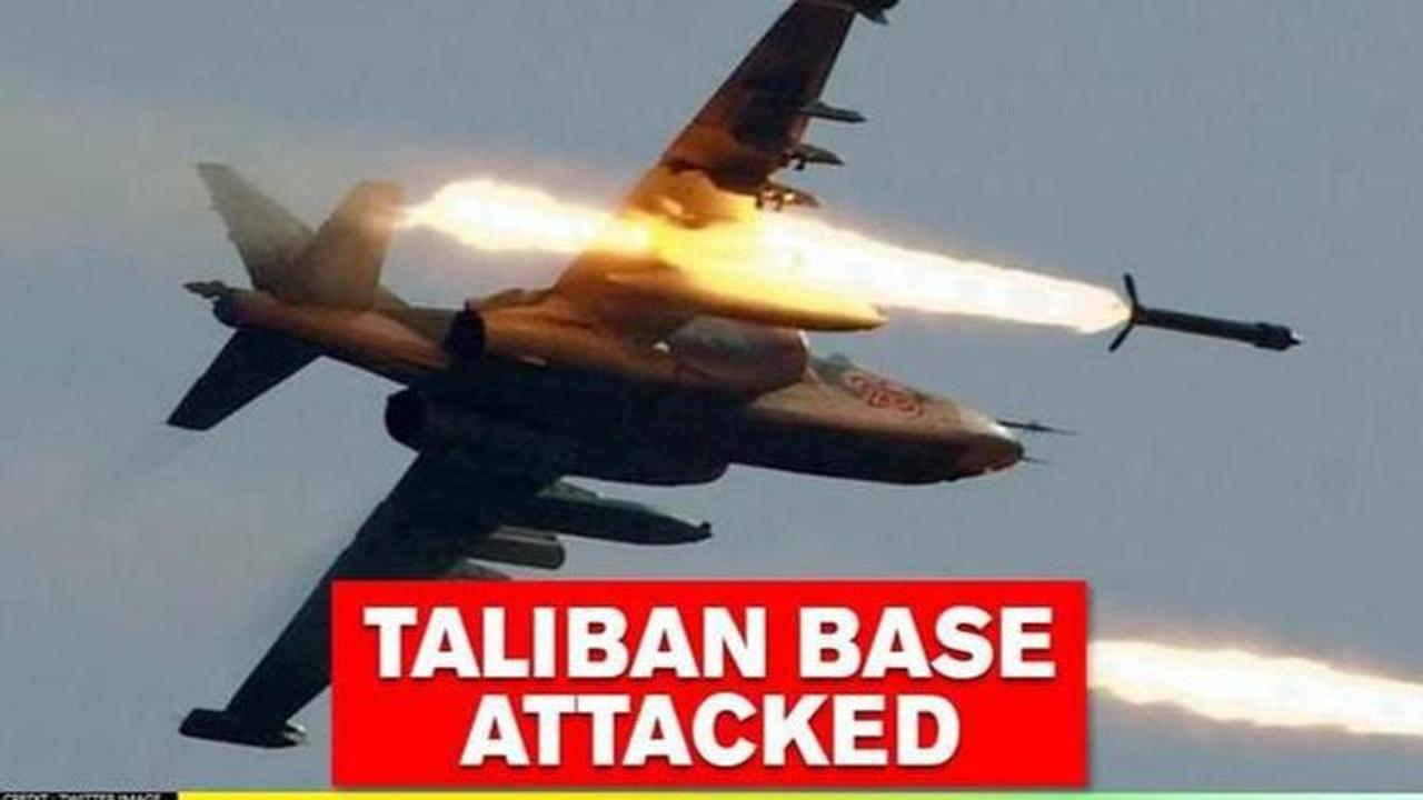 Afghanistan carries out airstrike on Taliban base