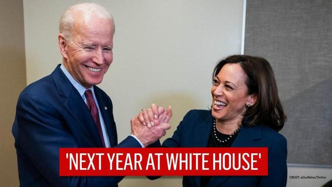 Joe Biden wishes Kamala Harris on her birthday, says "Next birthday at White house"