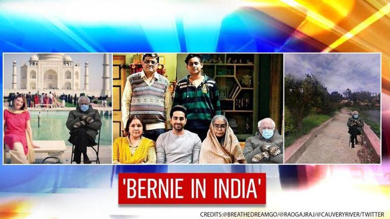 Taj Mahal to Munnar: Bernie Sanders viral picture takes over India