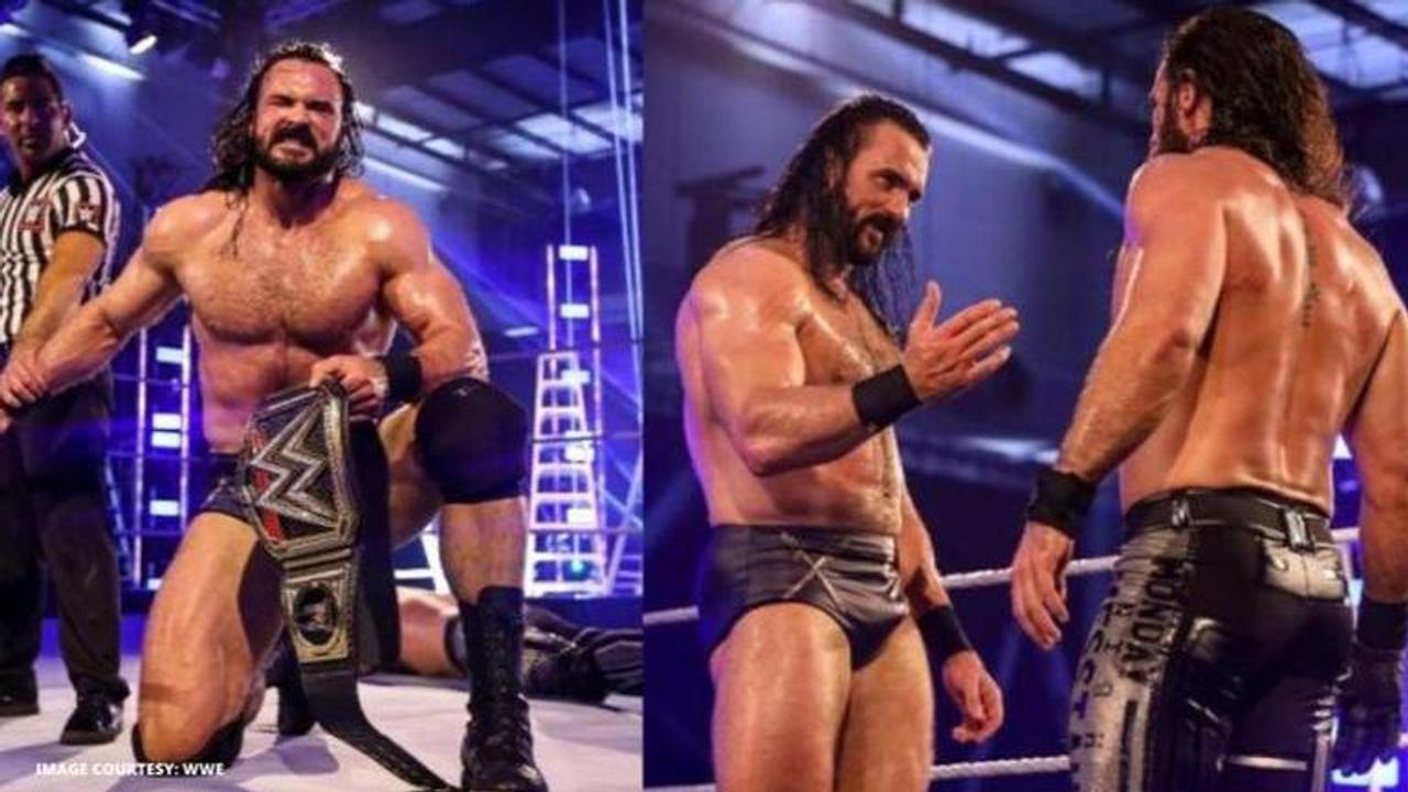 Drew McIntyre and Seth Rollins