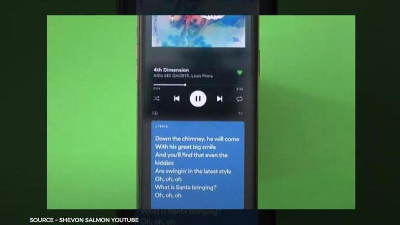 how to see lyrics on spotify