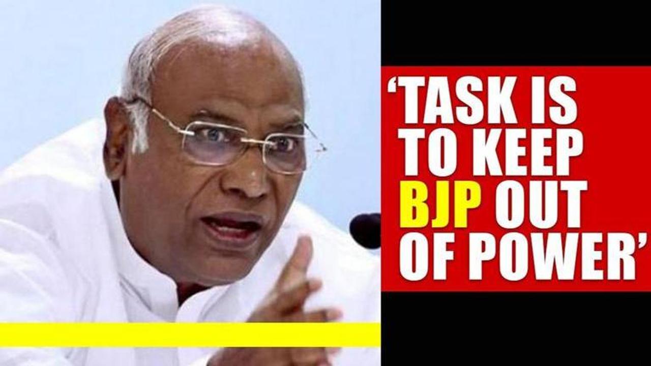 kharge on Haryana