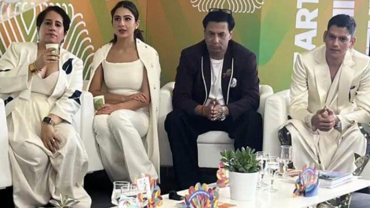 Sara Ali Khan, Guneet Monga, Madhur Bhandarkar and Vijay Varma