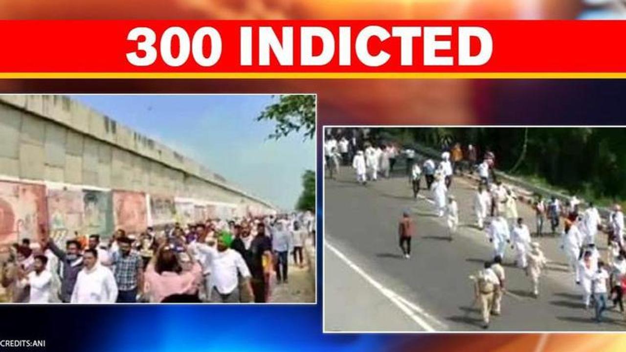 Haryana: BKU chief & 300 others booked for damaging public property and attempt to murder