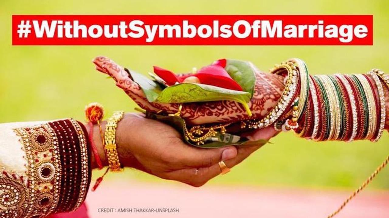 #WithoutSymbolsOfMarriage