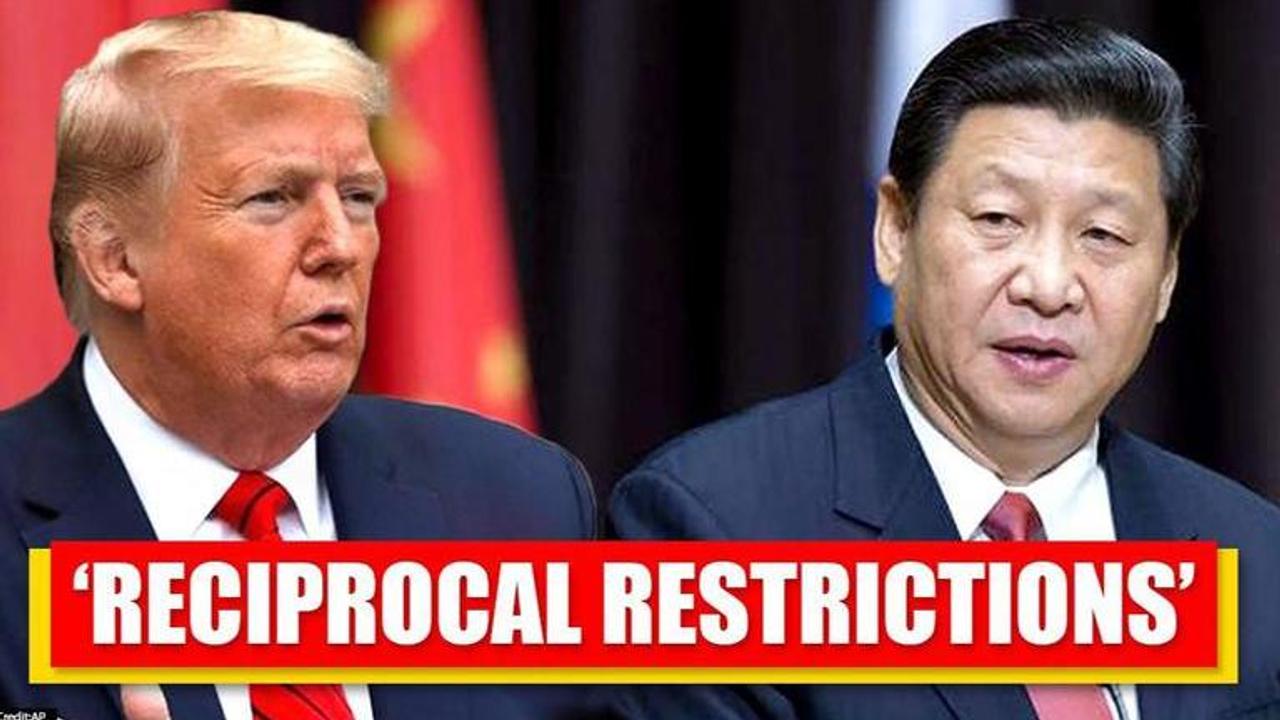 China has decided to impose reciprocal restrictions against US