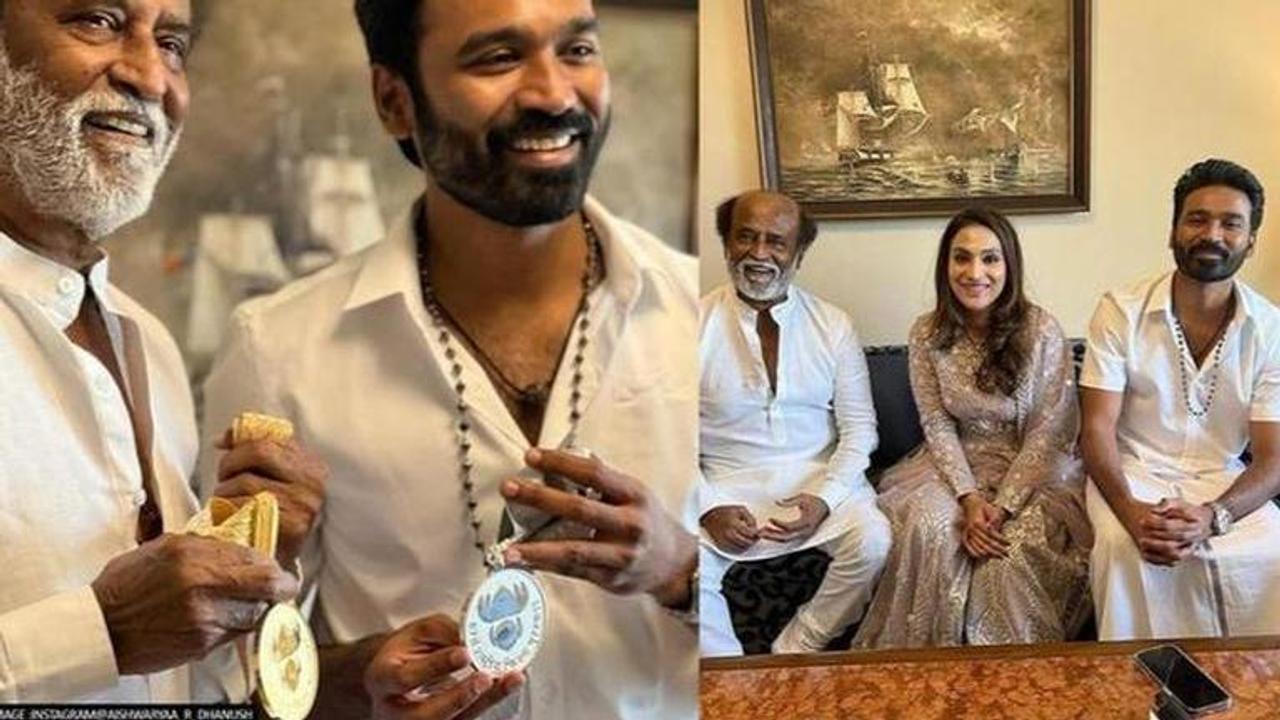 Aishwaryaa R Dhanush, Dhanush, Rajinikanth