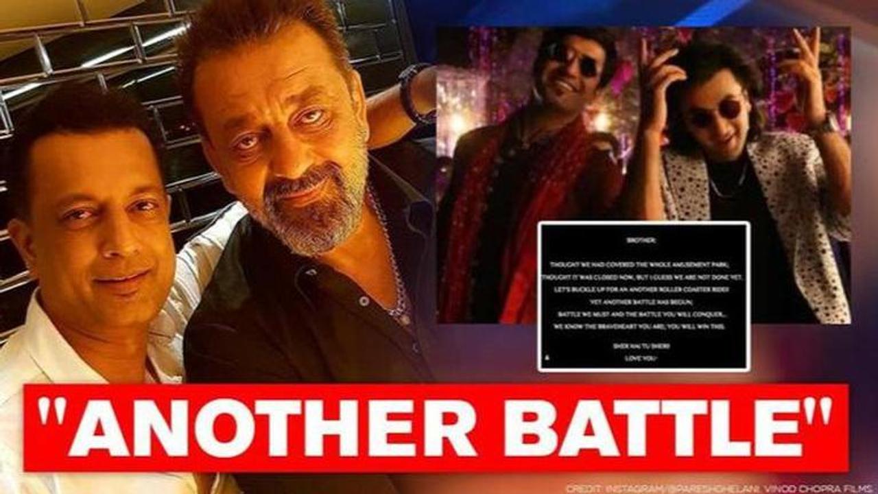 Sanjay Dutt's friend Paresh pens emotional note on actor's health issue, uses popular line