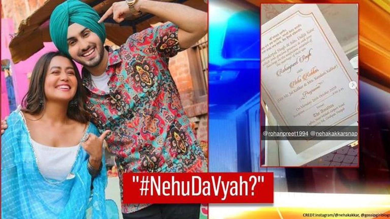 Neha Kakkar-Rohanpreet Singh's wedding invitation card 'leaked', fans still not convinced