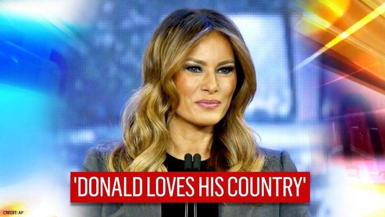 Melania Trump says 'Donald fights for Americans everyd