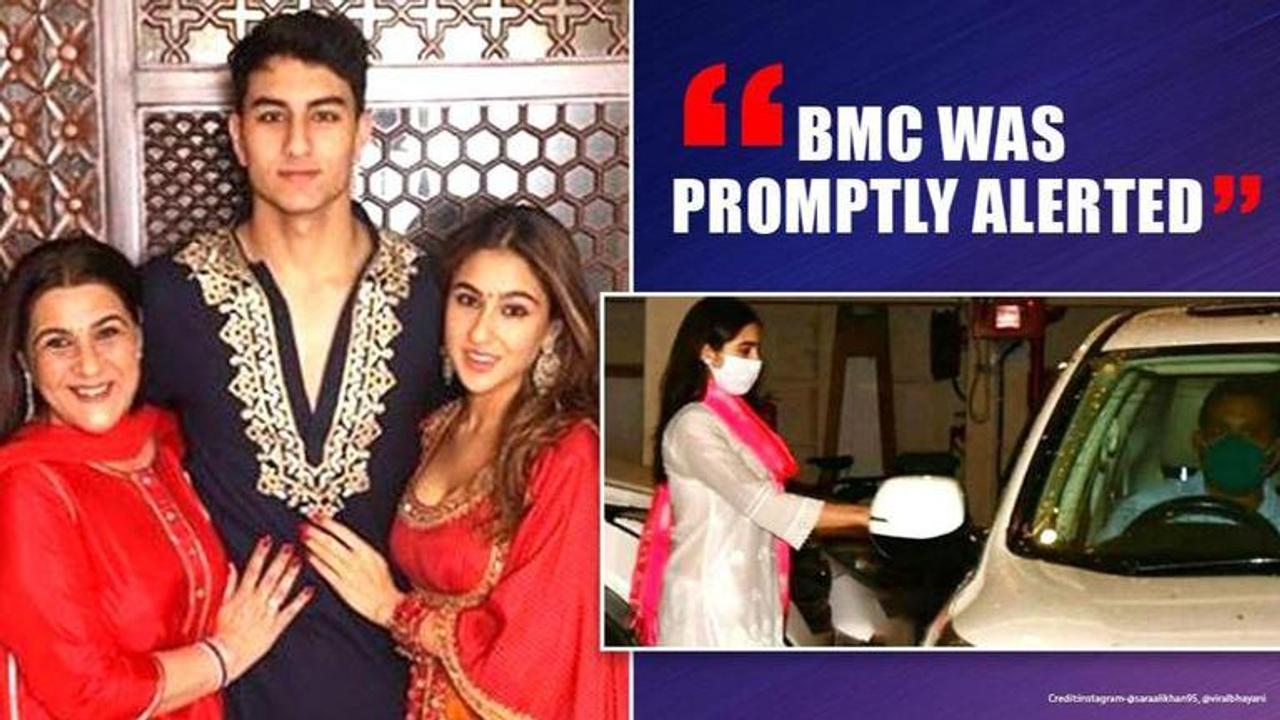 Sara Ali Khan's driver tests positive for COVID-19; actor's family & staff are negative