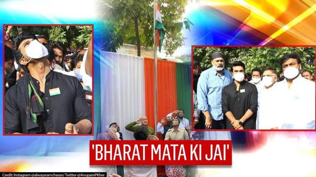 On Republic Day, film celebs attend flag-hoisting events, get 'moist eyes' watching parade