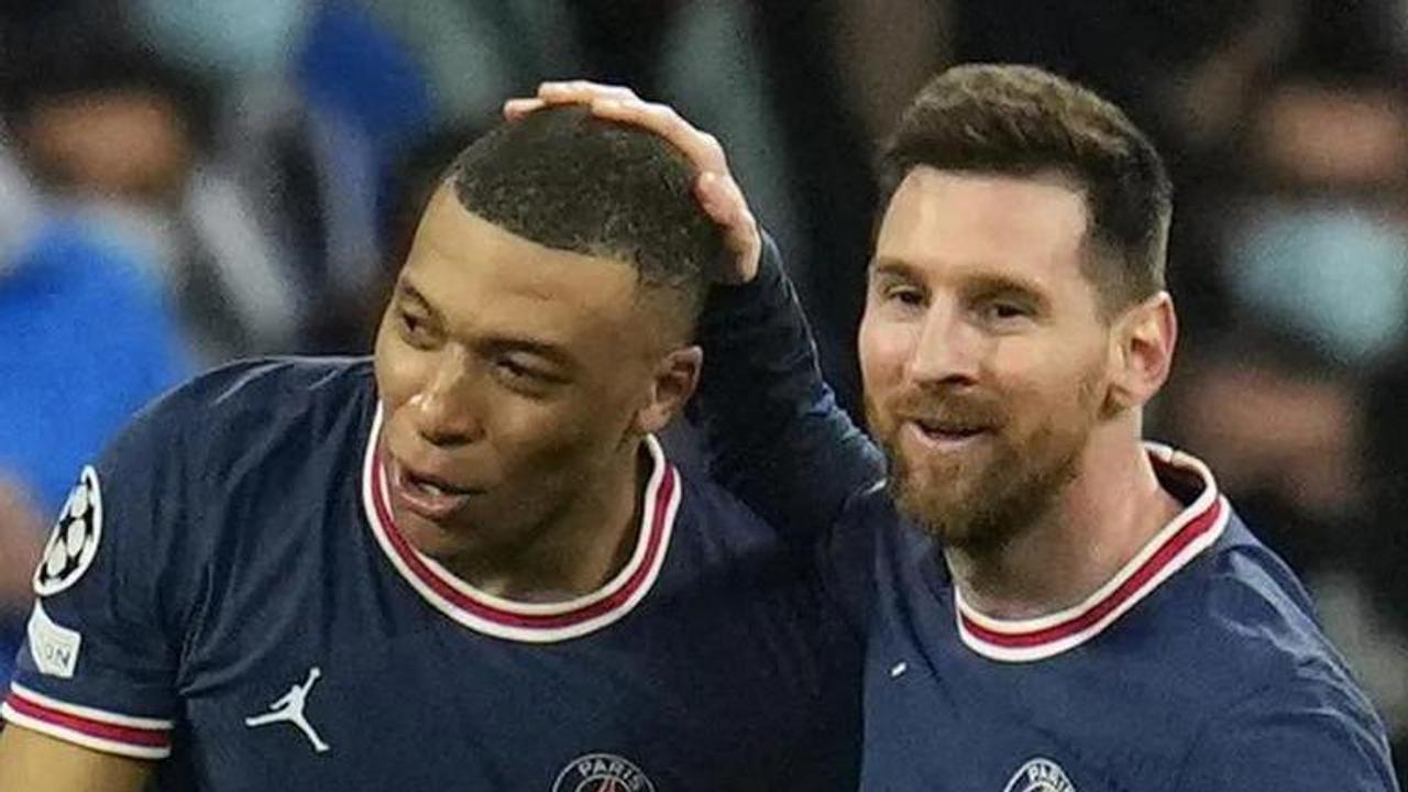 Lionel Messi and Kylian Mbappe