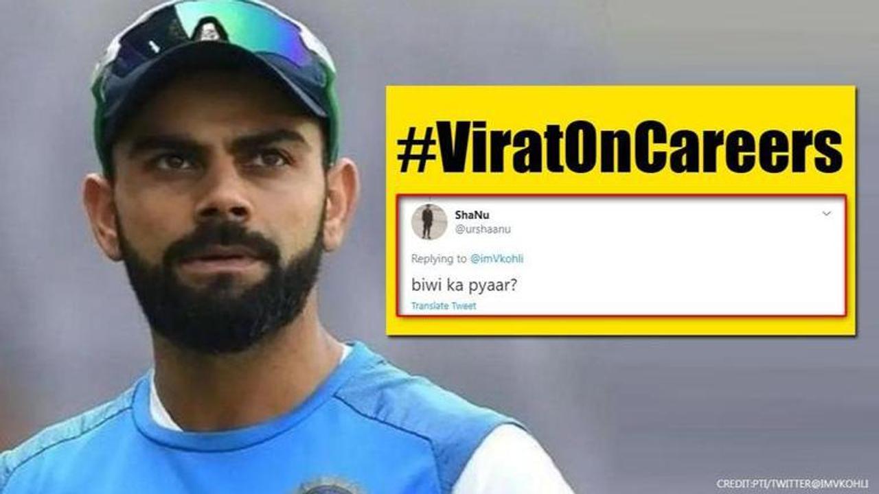 Virat Kohli asks fans to list qualities required to get ahead in career, Netizens react