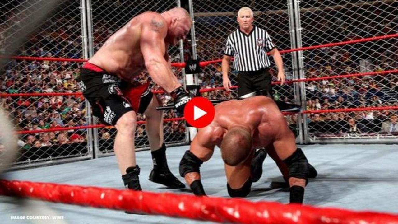 Brock Lesnar vs Triple H