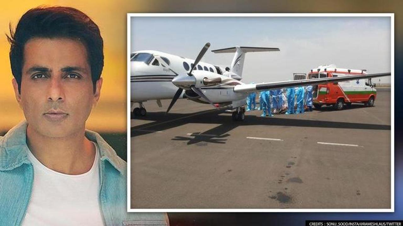 Sonu Sood helps critical COVID-19 patient airlifted from Nagpur to Hyderabad for treatment