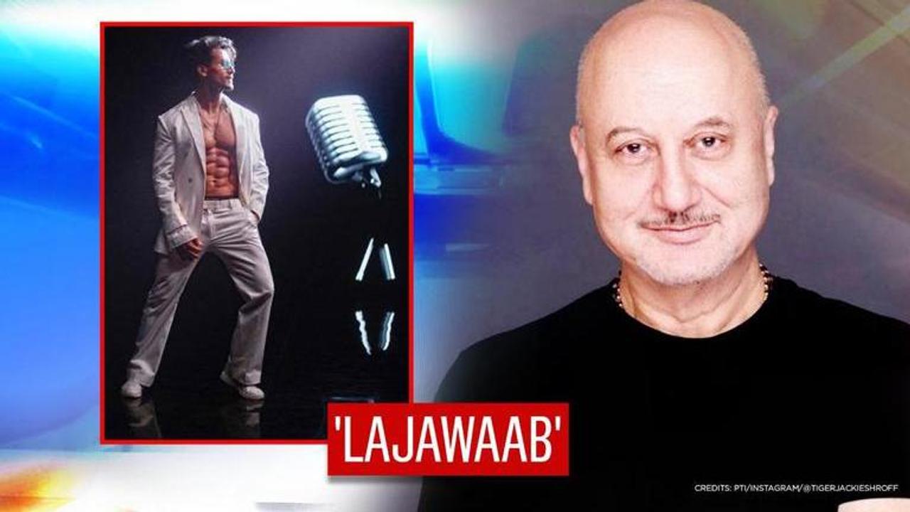 Tiger Shroff has 'rubber or bones in his body?', marvels Anupam Kher; Jackie, Ayesha react