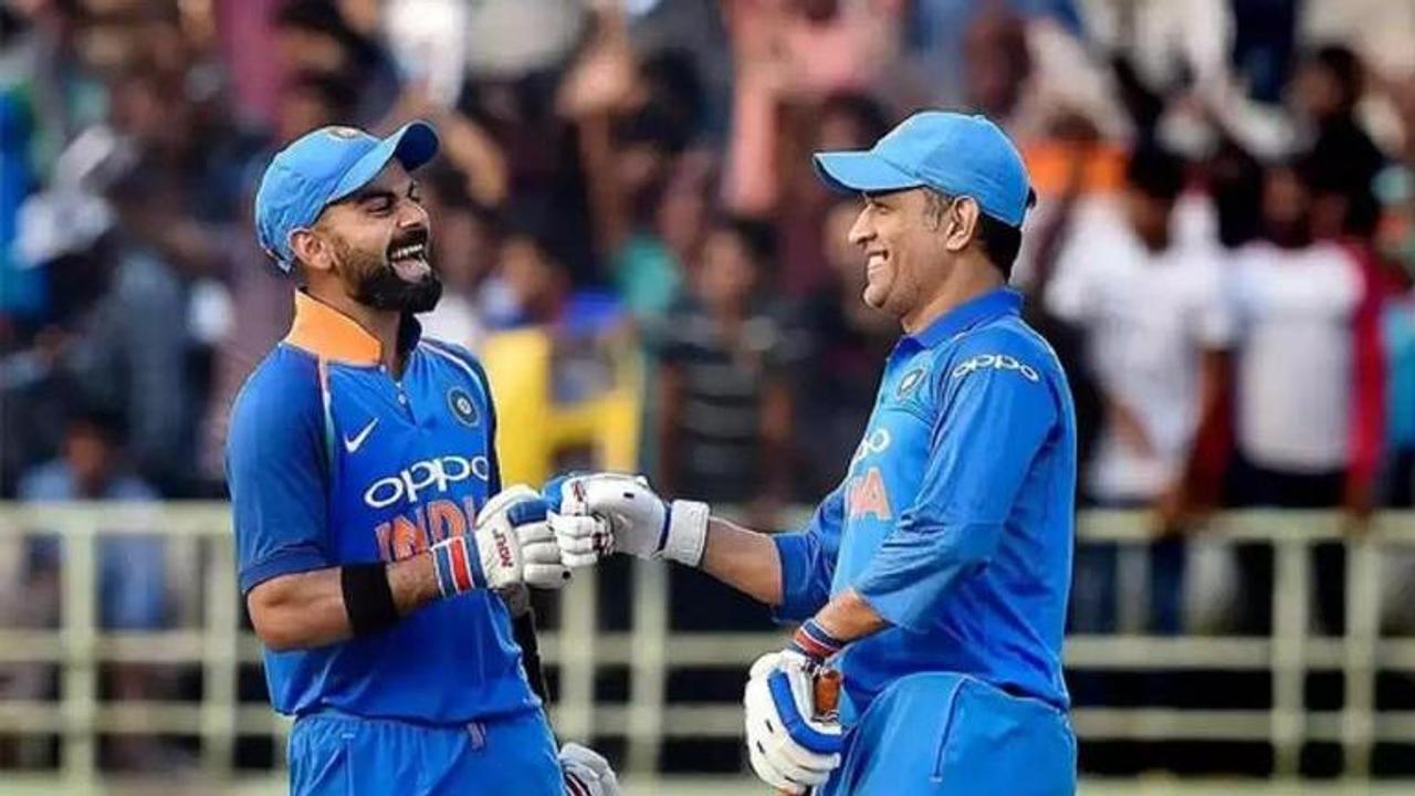 Virat Kohli and MS Dhoni